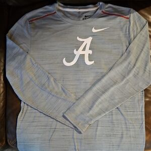 University Of Alabama Nike Gray Long Sleeve Men's Shirt
